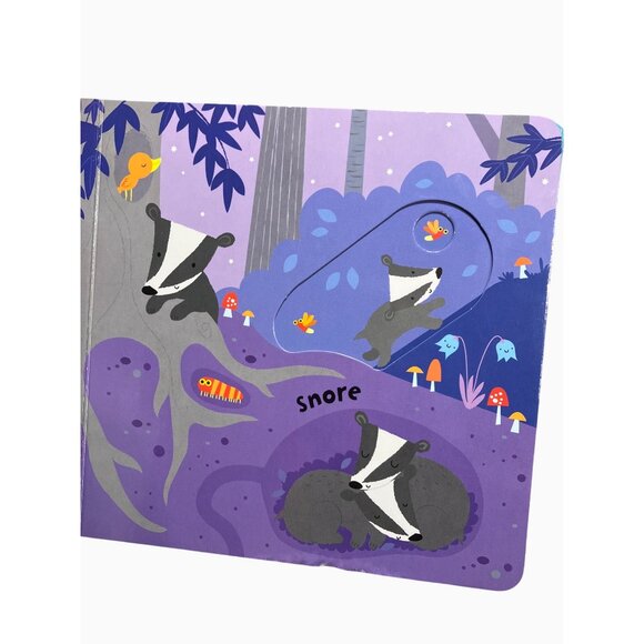 Usborne Babys Very First Slide And See Nighttime Board Book - Picture 10 of 16